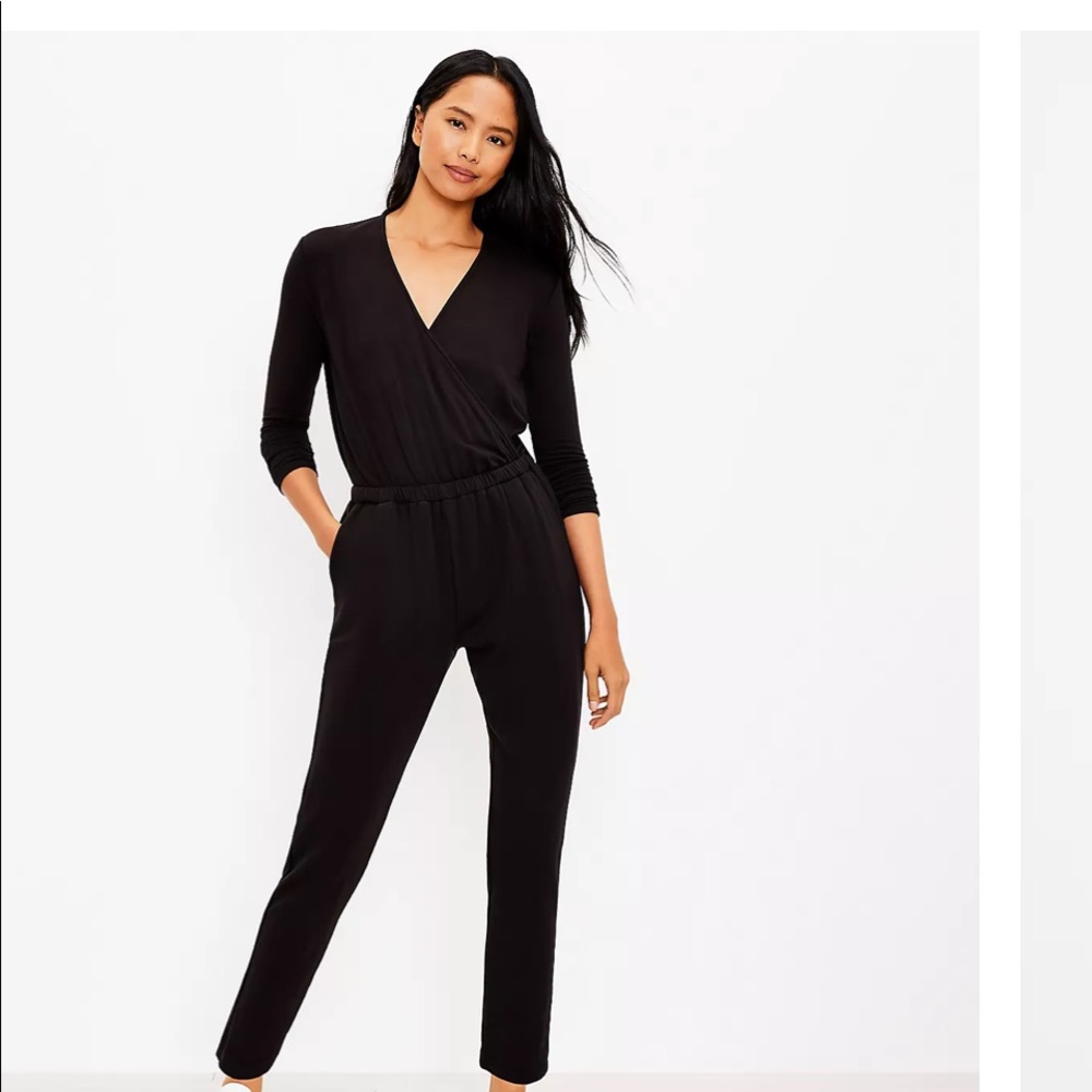Lou and Grey Signaturesoft Plush Crossover Jumpsuit